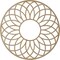 Ekena Millwork Cannes Wood Fretwork Pierced Ceiling Medallion, Hickory, 24"OD x 8 1/4"ID x 3/8"T CMWP24X24X0375CNHI - alternate 5